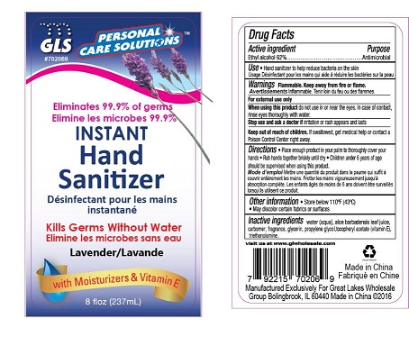 Instant Hand Sanitizer Lavender