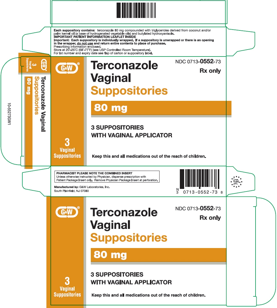 PRINCIPAL DISPLAY PANEL - 80 mg Suppository Blister Pack  Carton