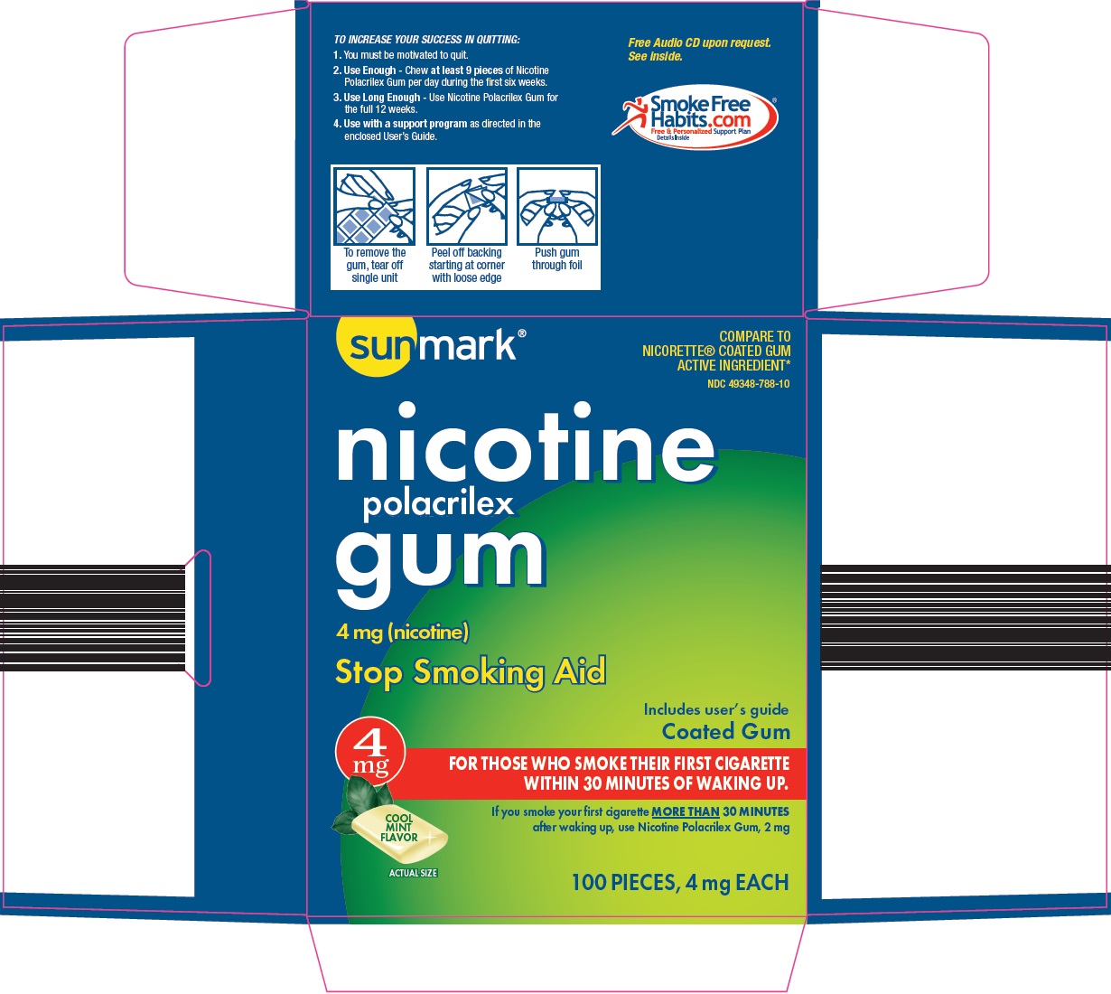 SunMark Nicotine Gum image 1