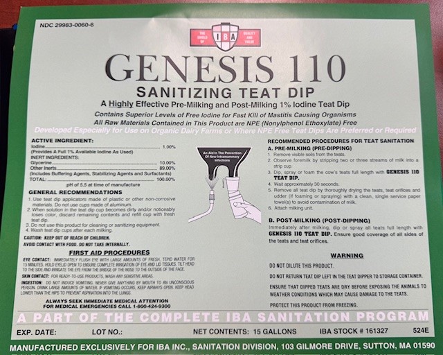 GENESIS 110