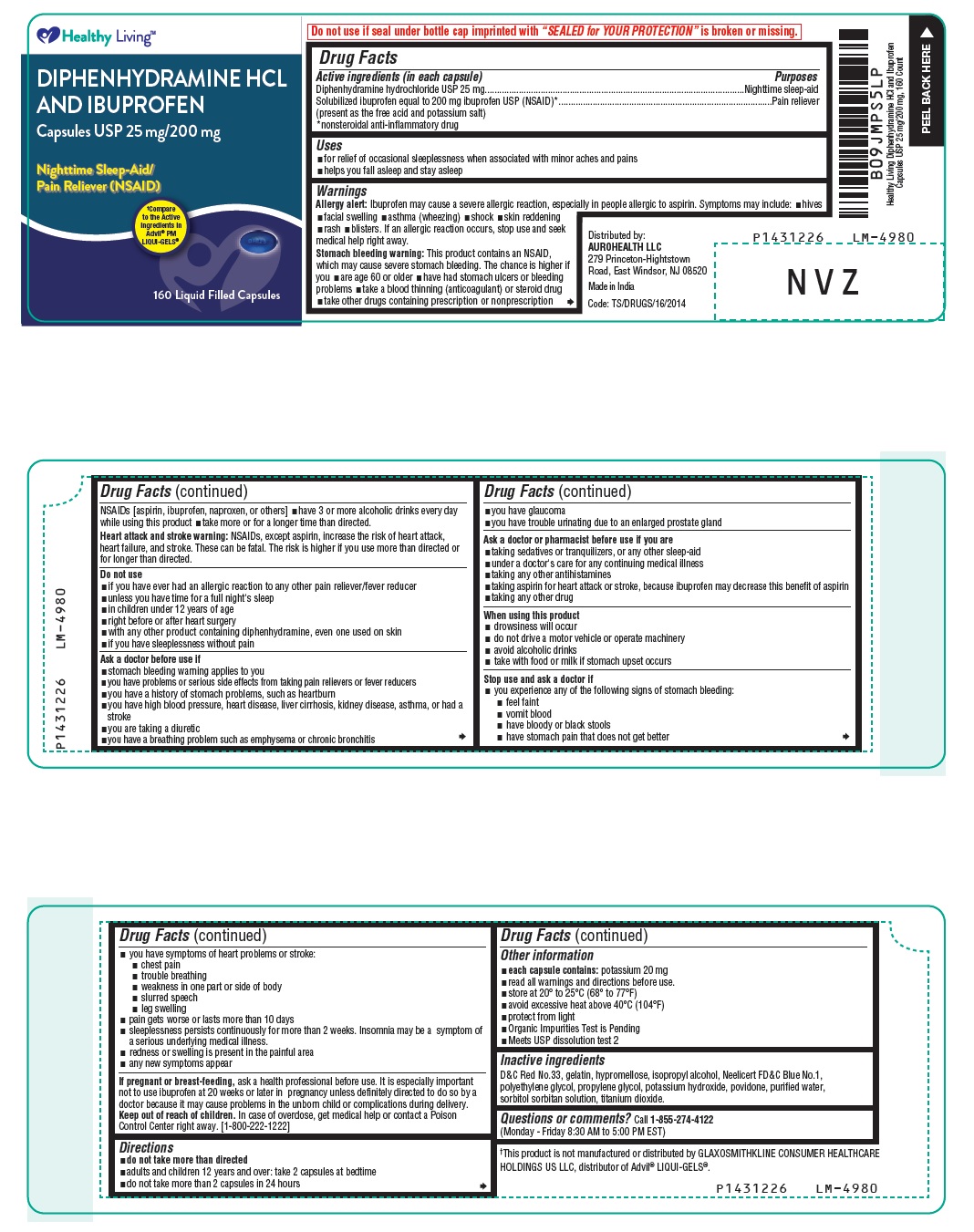 PACKAGE LABEL-PRINCIPAL DISPLAY PANEL - 25 mg/200 mg (160 Liquid-Filled Capsules) Bottle Label