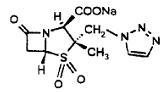 Tazobactam Sodium Chemical Structure