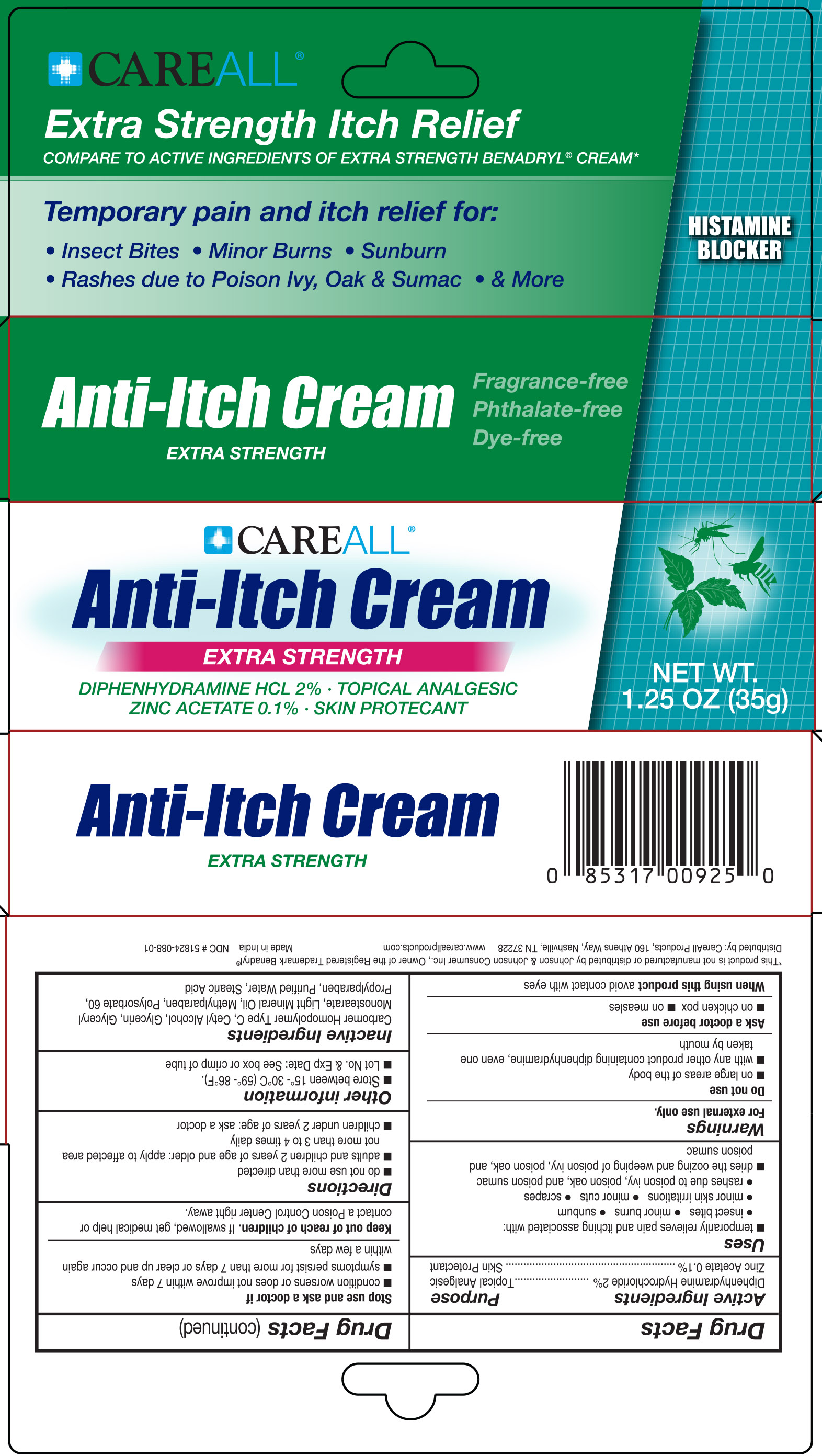 Anti-itch Carton