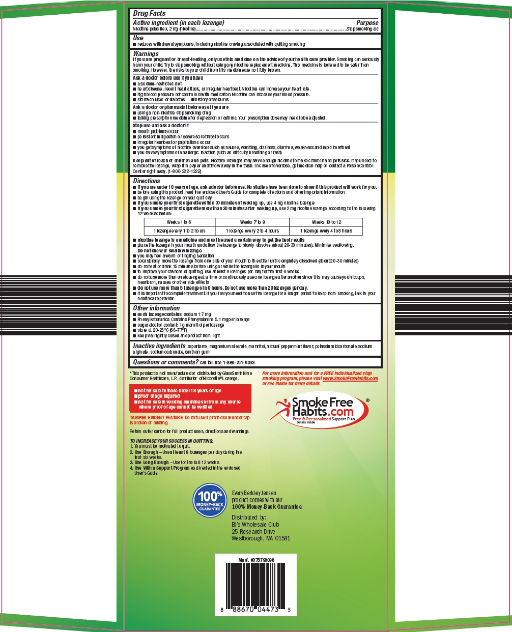 nicotine lozenge image 2