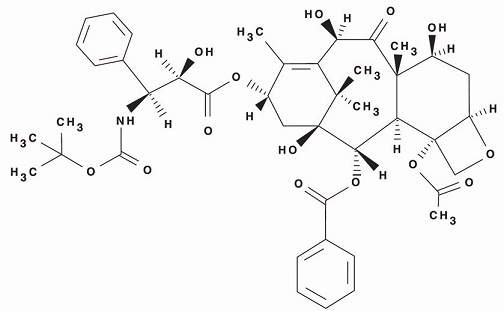 docetaxel-structure