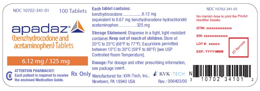 6.12 mg/325 mg Container Label