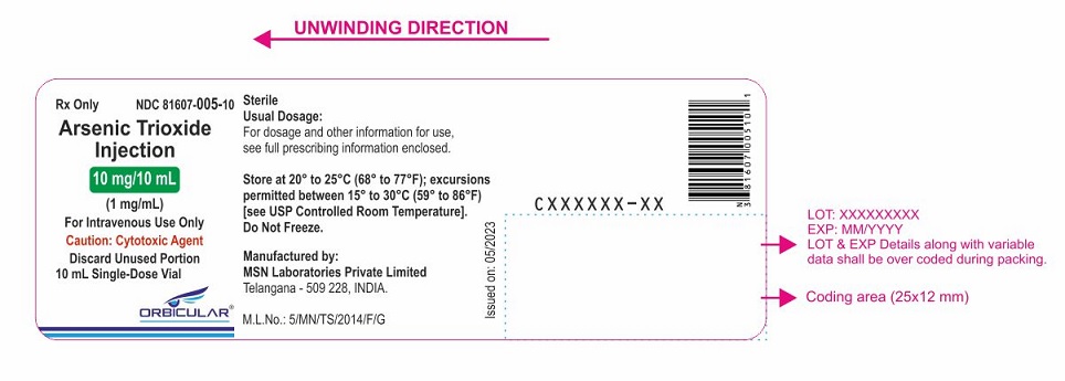 Container label 1 mg