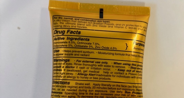 Keep out of Reach of Children Section 