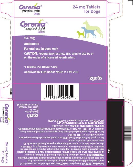 24 mg Blister Pack Label