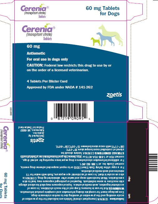 60 mg Blister Pack Label