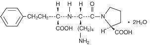 Chemical Structure - Lisinopril