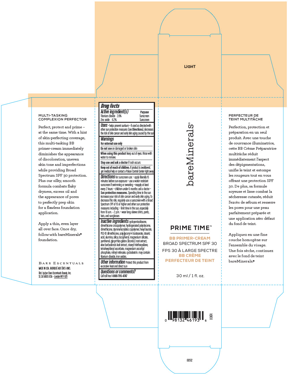 PRINCIPAL DISPLAY PANEL - 30 ml Bottle Carton - Light