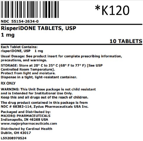 1mg bag label