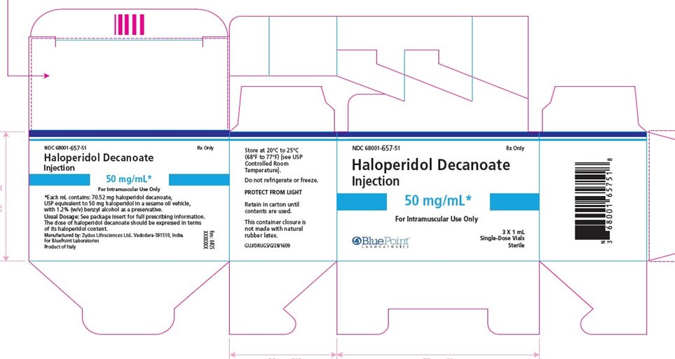 Carton Haloperidol Decanoate Injection 50mg per ml