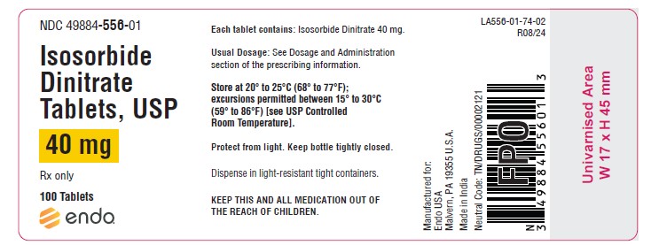 isosorbide dinitrate tablets-40mg Label