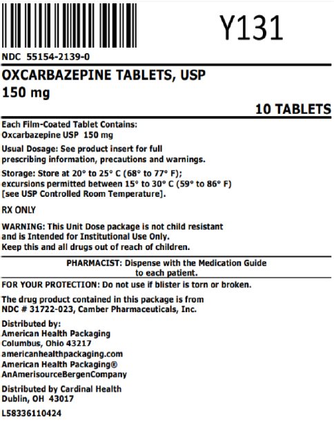 150mg bag label