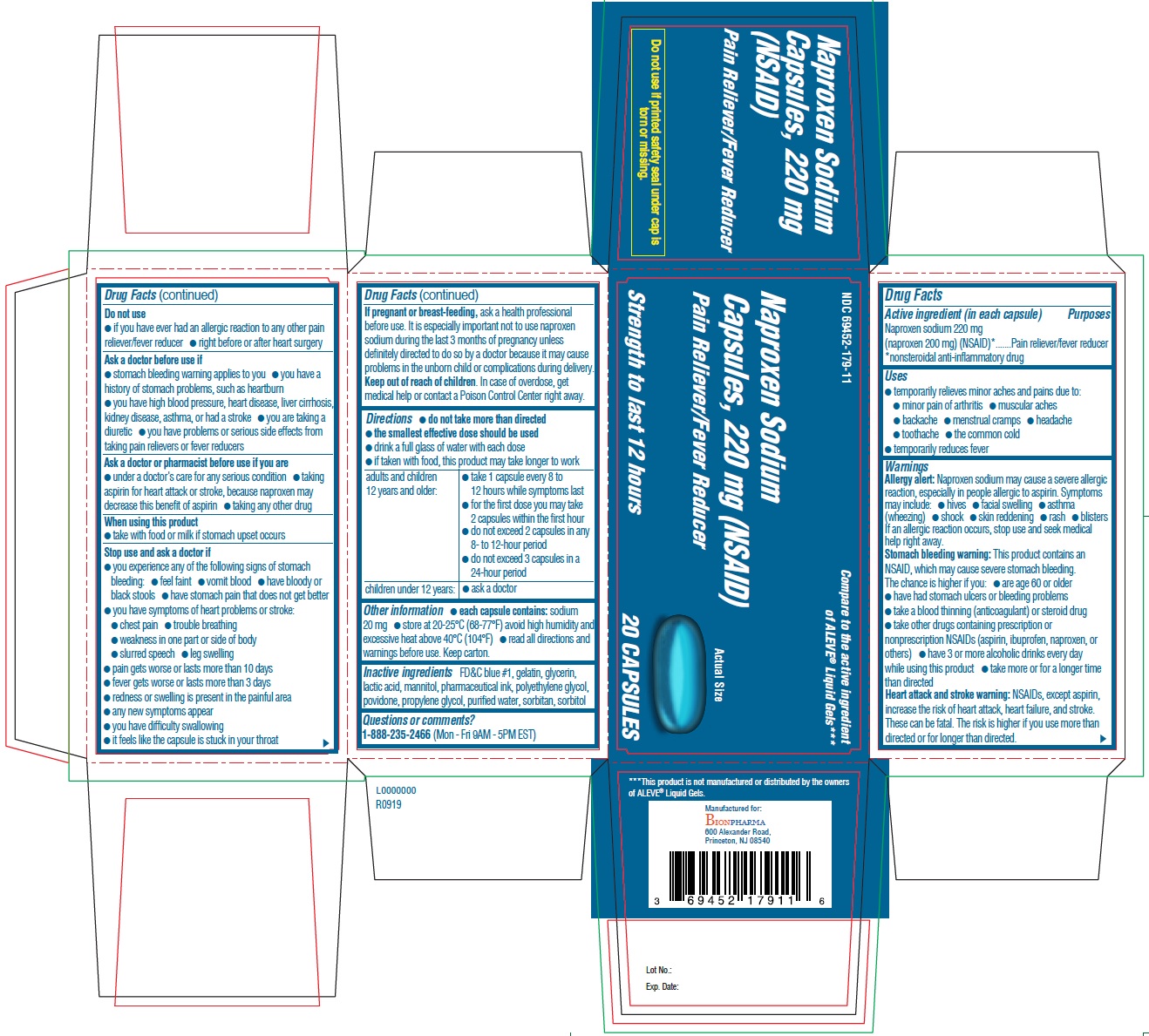 220 mg 20's Bottle Carton