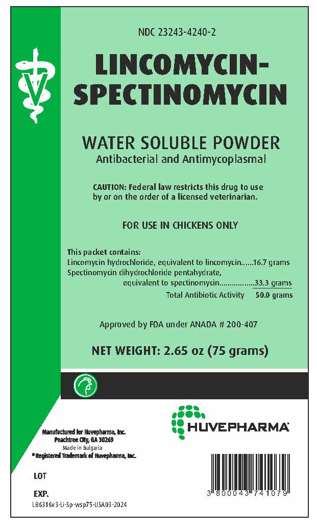 Lincomycin Spectinomycin Packets P. 3