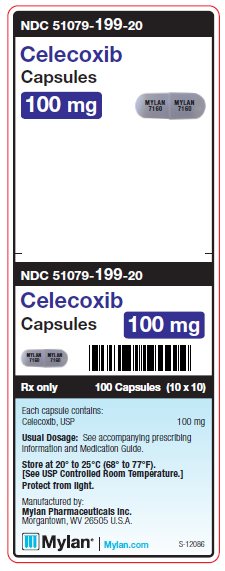 Celecoxib 100 mg Capsules Unit Carton Label