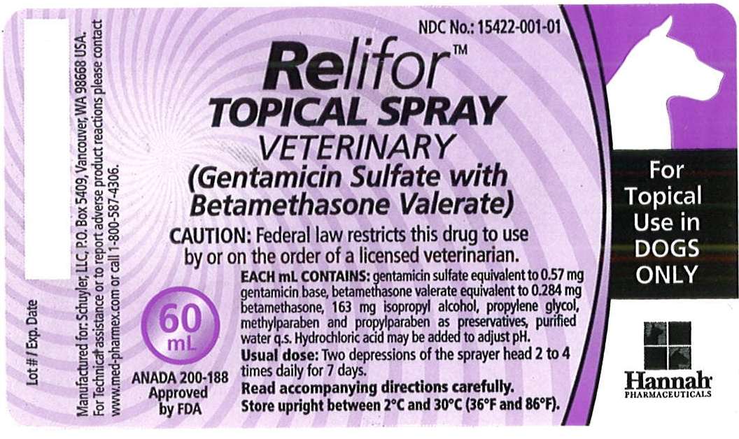 Relifor Topical Spray 60 mL