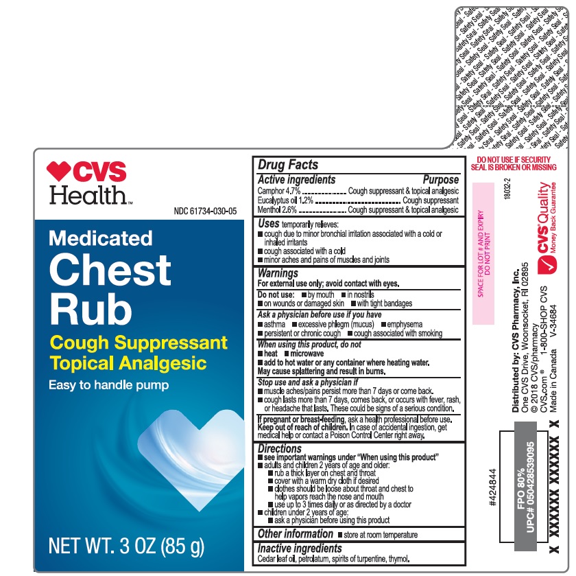 CVS Medicated Chest Rub 85 g
