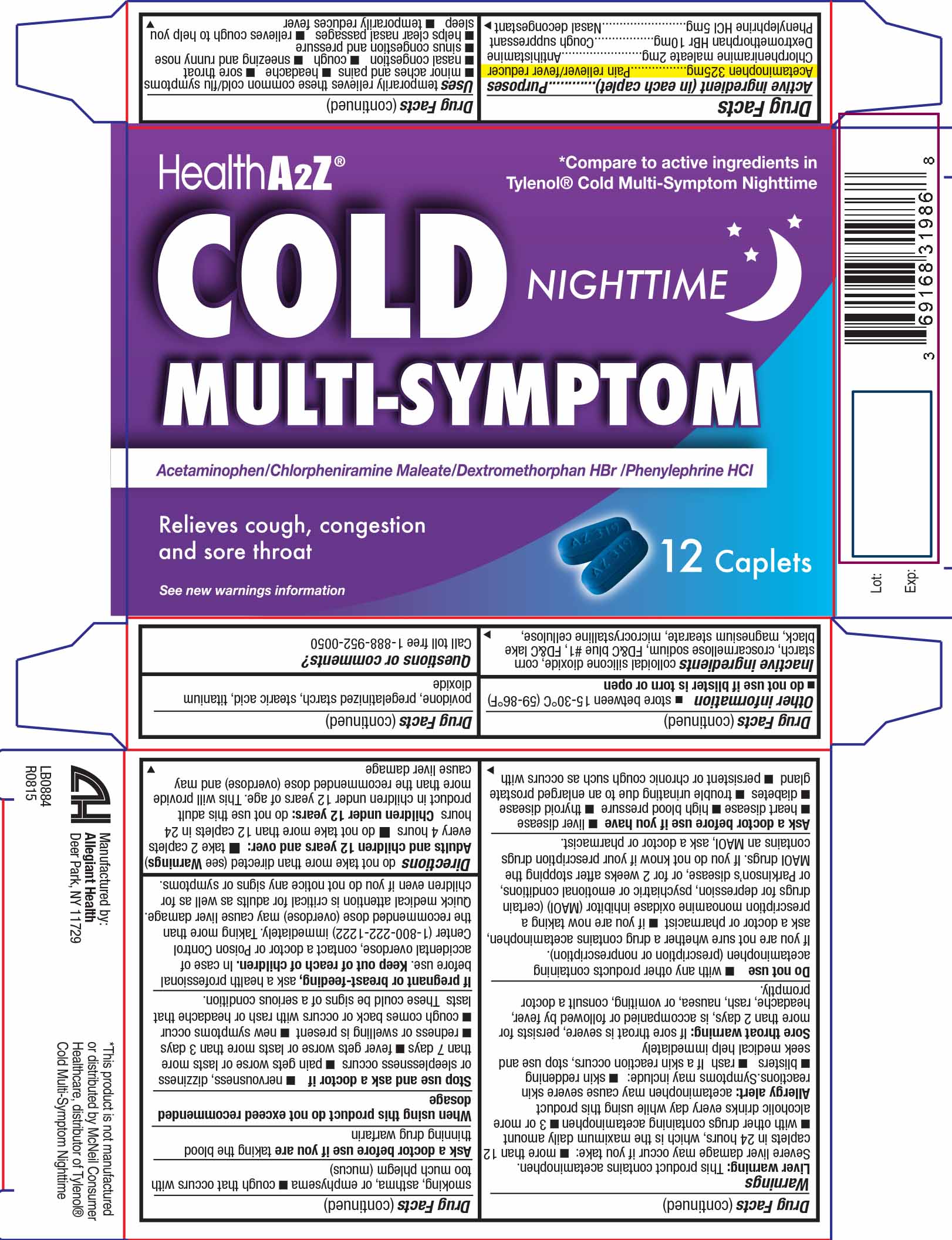 Cold Multi-Symptom NT