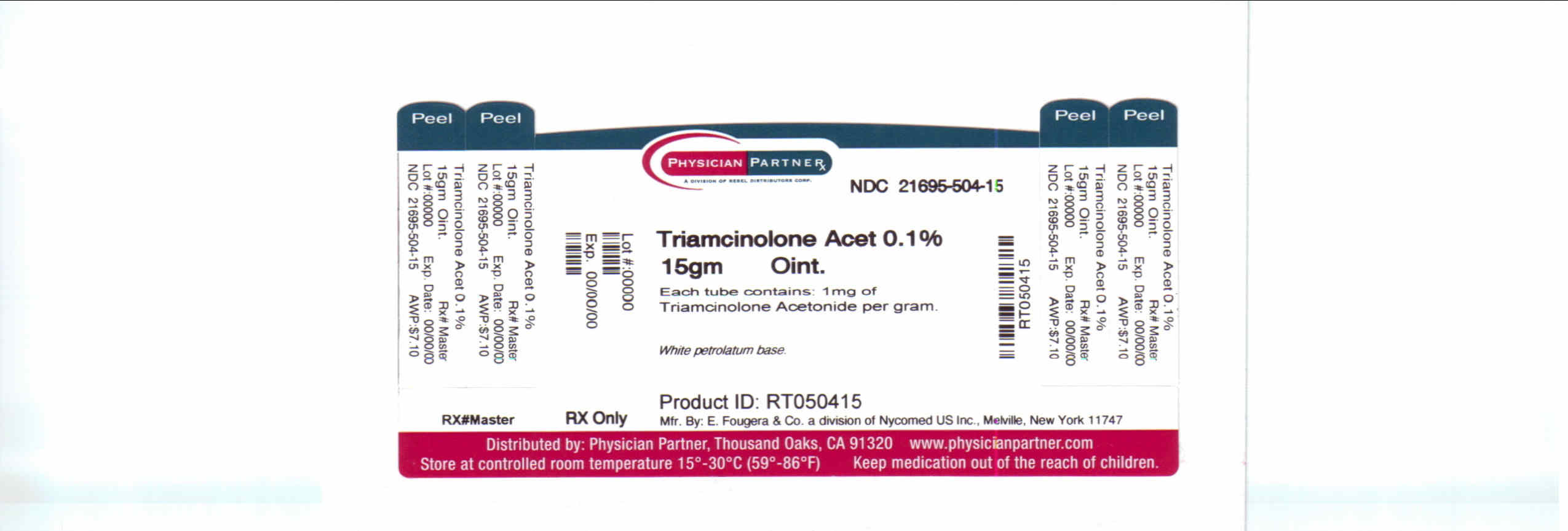 tRIAMCINOLONE aCET 0.1%