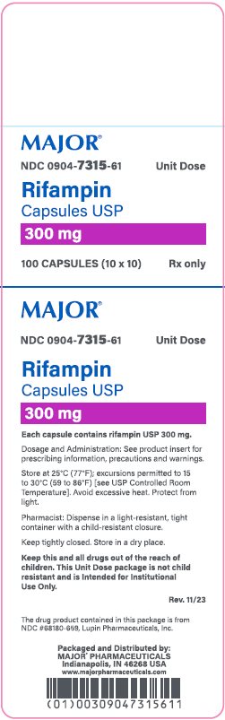 300mg carton label