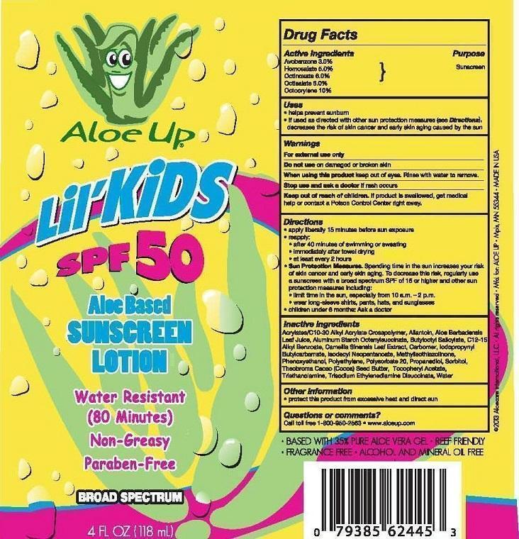 Aloe Up Lil Kids SPF 50 Lotion