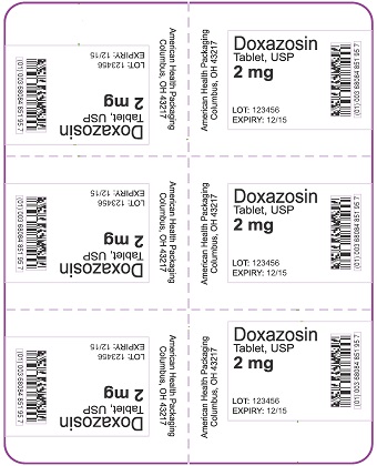 2 mg Doxazosin Tablet Blister (5x6)