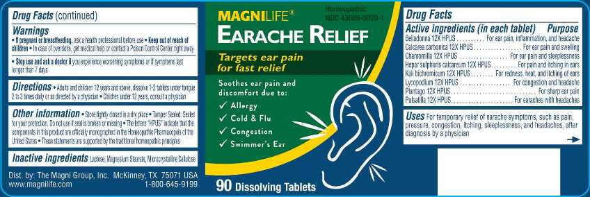 Earache Relief   lbl