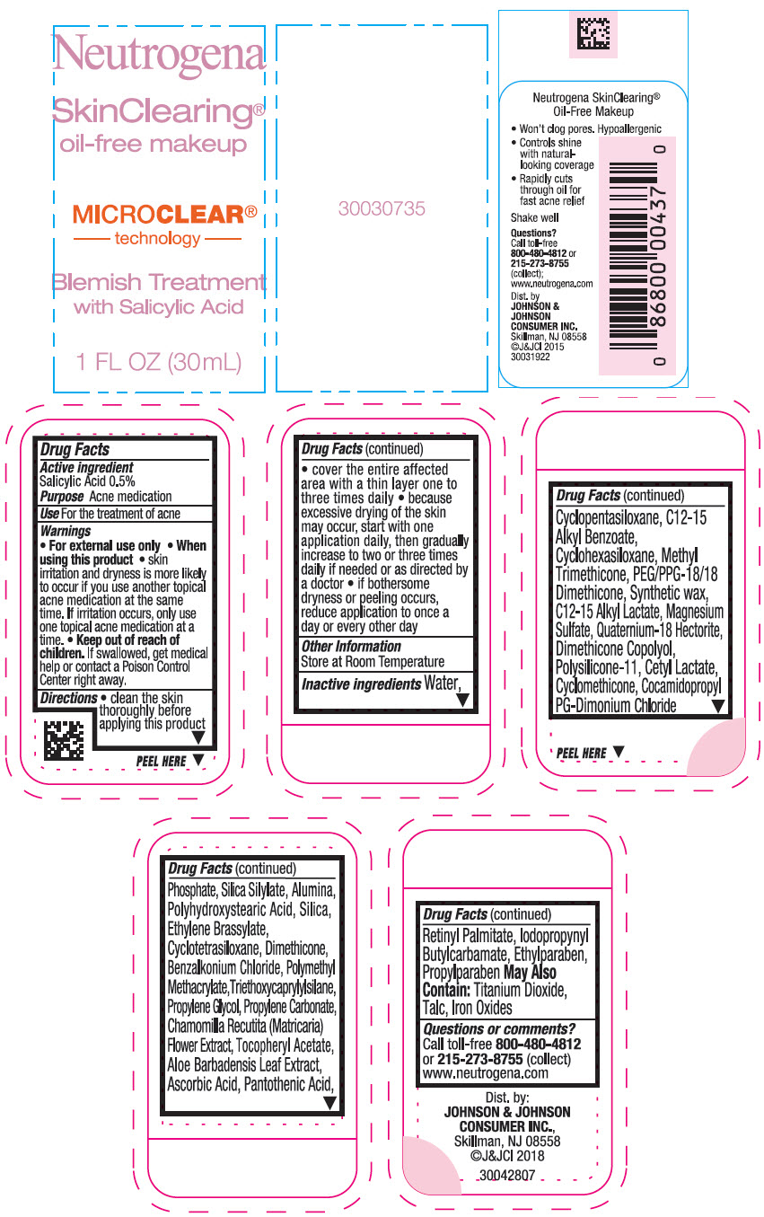 PRINCIPAL DISPLAY PANEL - 30 mL Bottle Label - Medium Beige 80