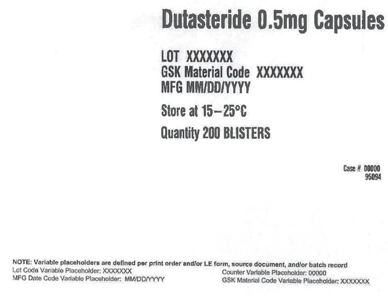 Dutasteride Export Label