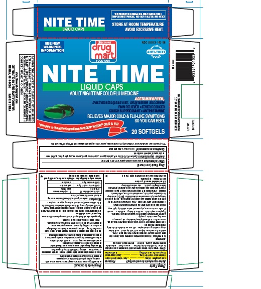 iDDM NITE TIME Cold and Flu 20ct