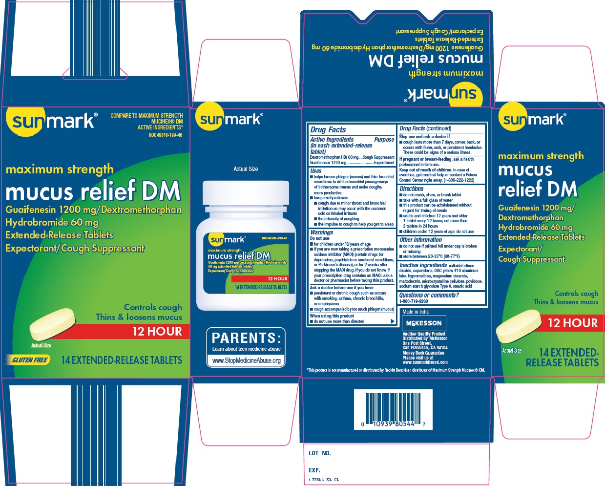 Sunmark Mucus Relief DM image