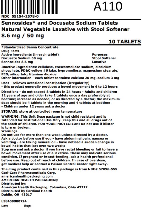 8.6mg/50mg bag label