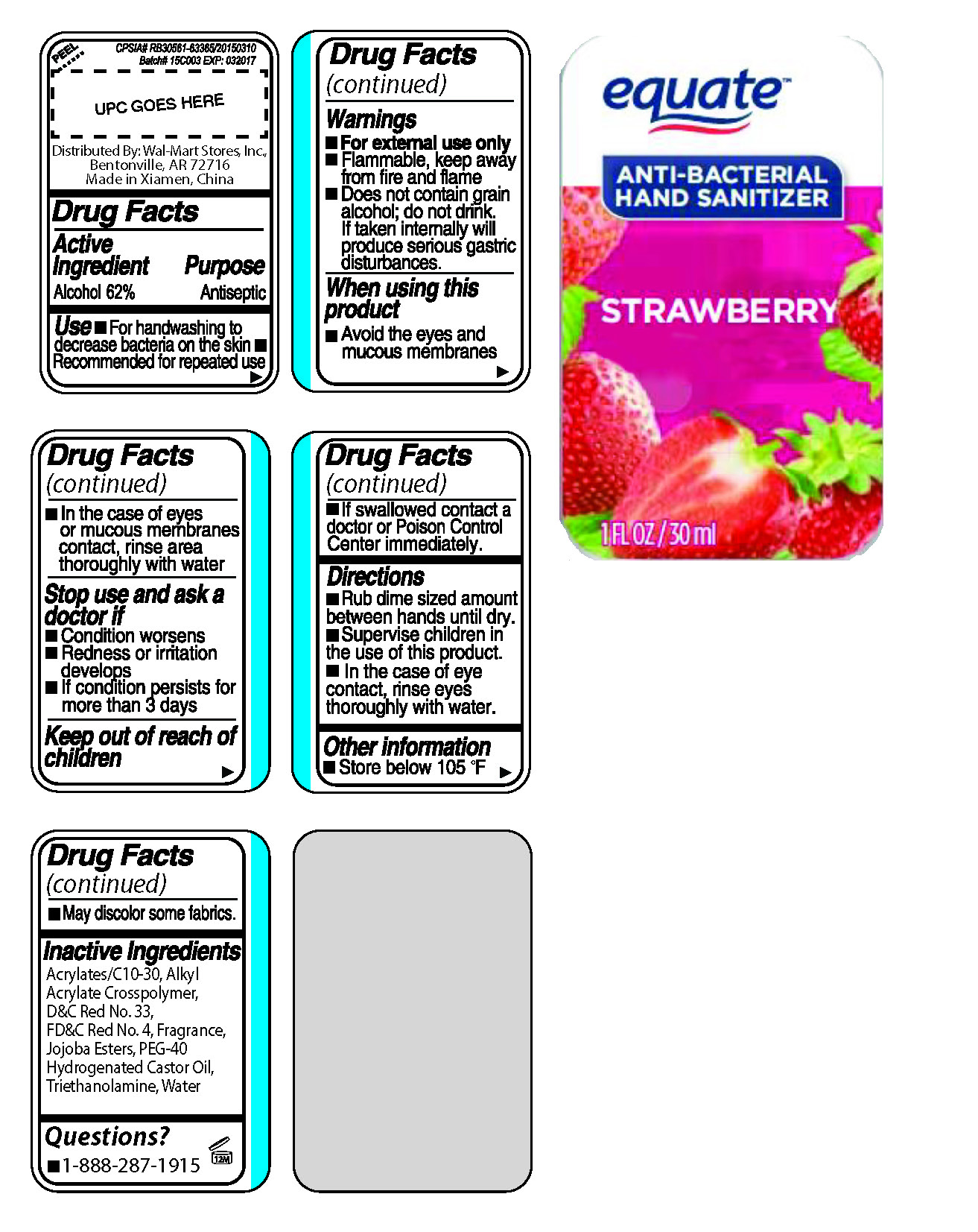 Pink Package Label