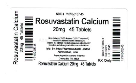 Bottle Label 20 mg