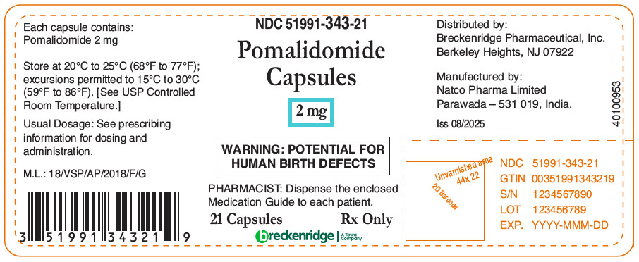 PRINCIPAL DISPLAY PANEL - 2 mg Capsule Bottle Label