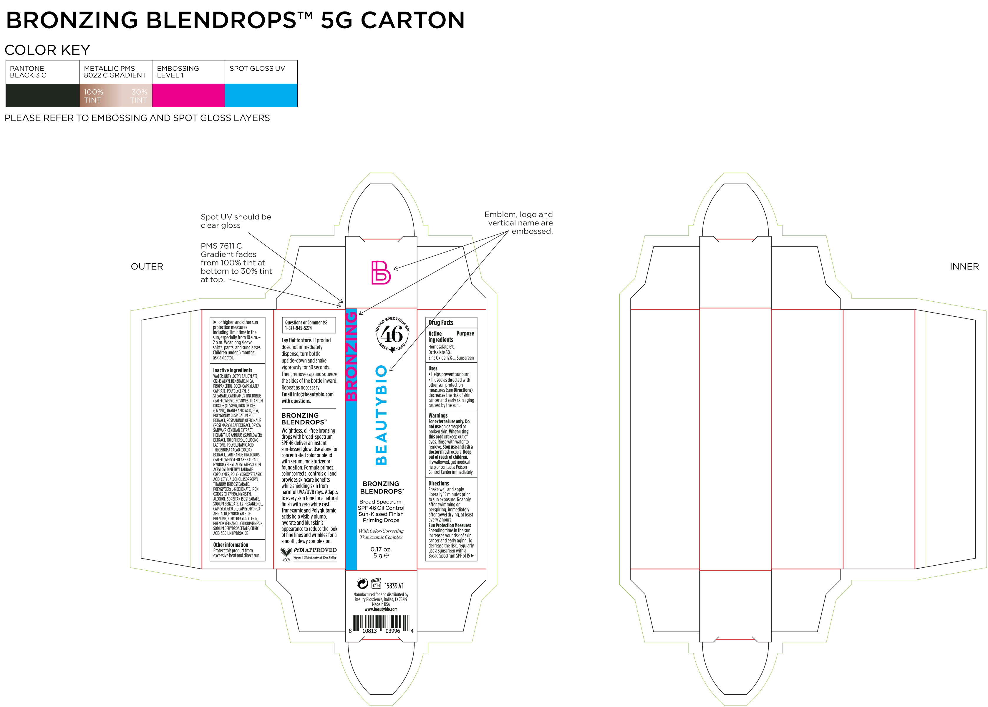 bronzing blendrops SPF 46 5g