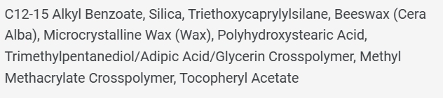 Inactive ingredients