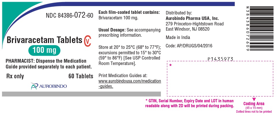 PACKAGE LABEL-PRINCIPAL DISPLAY PANEL - 100 mg (60 Tablets Bottle)