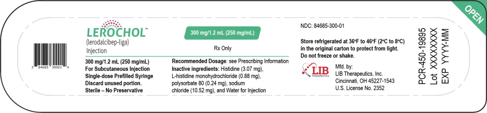 Principal Display Panel – 300 mg/1.2 mL Tray Label
