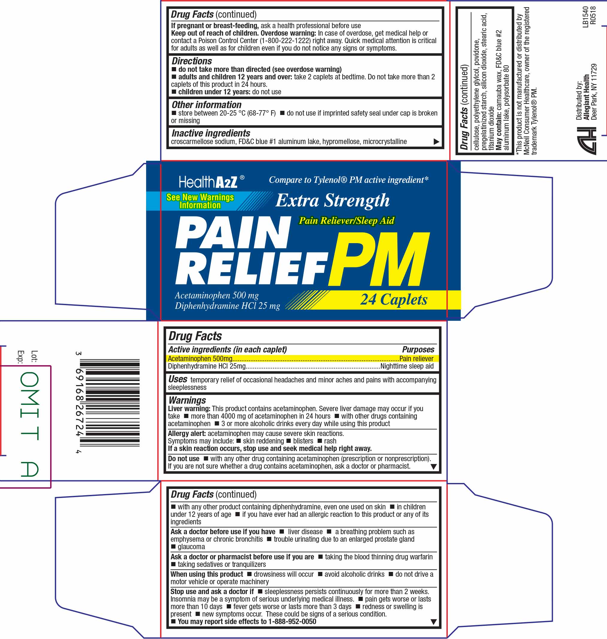 Pain relief PM