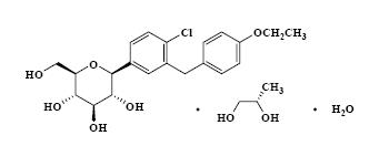 dapagliflozin chemical structure
