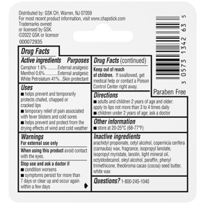 Medicated Drug Fact Box