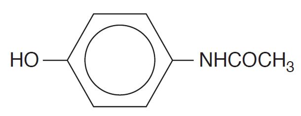 Acetaminophen-structure