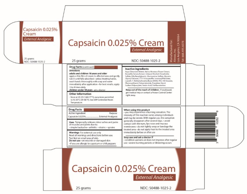 NDC: <a href=/NDC/50488-1025-2>50488-1025-2</a>
Capsaicin 0.025% Cream
25 grams

