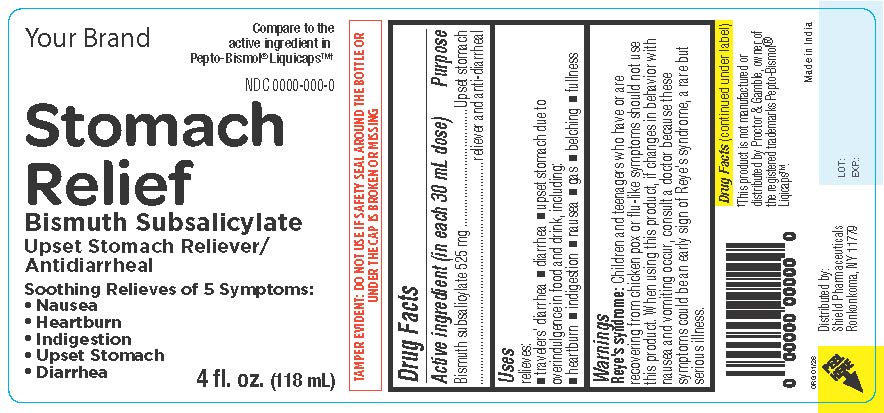 Pepto Bismol 4 oz front