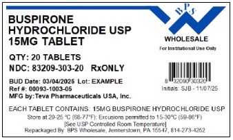 Buspirone 15mg -20